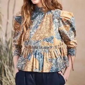 Prairie patchwork wila top from Hunter Bell